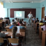Встреча со школьниками в Евпатории